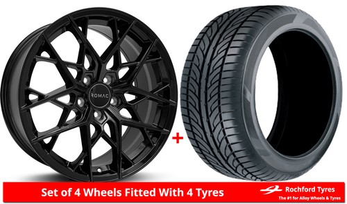 Alloy wheels tyres romac - wheels,