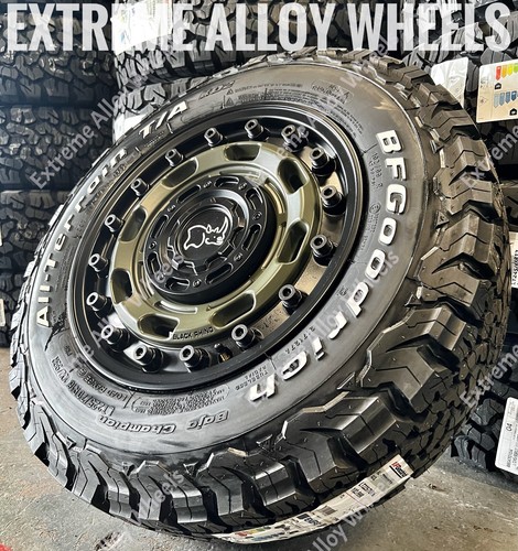 Green atlas alloy wheels - 17",