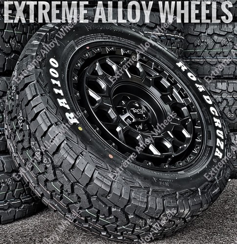Black tg12 alloy wheels - black,
