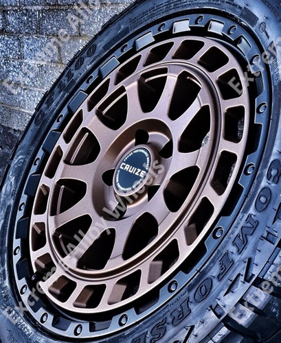 Black bronze alloy wheels - 18",