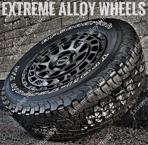 Black swamper alloy wheels - 17",
