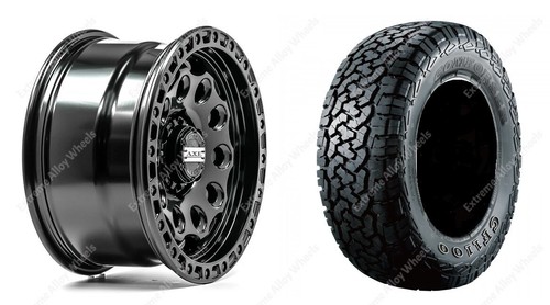 Black at4 alloy wheels - 17",