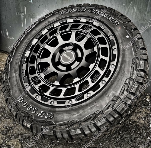 Black swamper alloy wheels - 17",