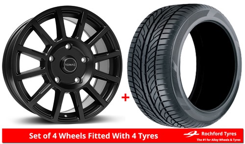 Alloy wheels tyres - tyres, romac