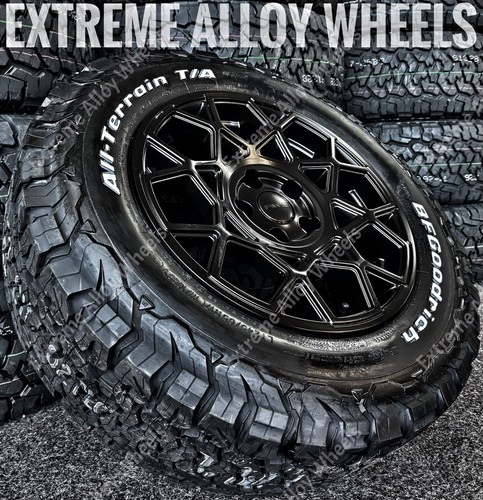 Black fred alloy wheels - 17",